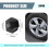 21pcs Car Wheel Lug Nut Covers 19mm AntiTheft Rustproof Black Dustproof Tire Valve Cap Set 2