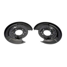 Rear Brake Dust Shields Pair for Lexus RX330 RX350 RX400h and Toyota Highlander 20042009 Direct Fit