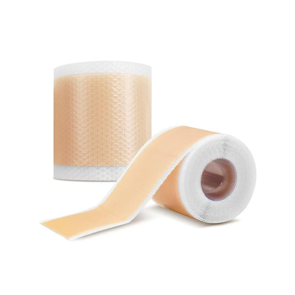Silicone Scar Tape Roll 1.6x120in and Medical Grade Silicone Scar Sheets for Surgical and Keloid