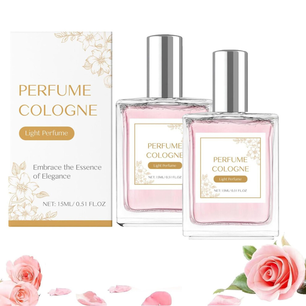 Pheromone Perfume for Women 2PCS Set, Long Lasting Fragrance to Attract Men, Mood Enhancing Scent