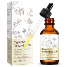 Hair Growth Inhibitor with Cyperus Rotundus Oil, Gentle Natural Hair Removal for All Skin Types 2 fl.oz