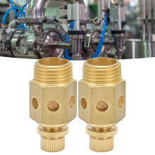 Messing-Pneumatikdrosselventil PSC-04 1/2 Zoll Gewinde, 30 dB Geräuschreduzierung