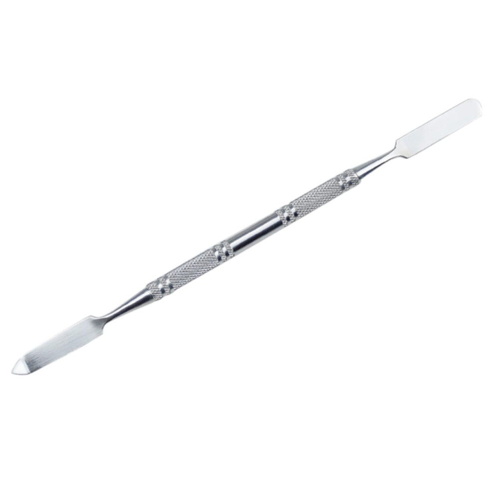 Makeup Spatula and Stainless Steel Mixing Palette for Precise Foundation and Hygienic Application