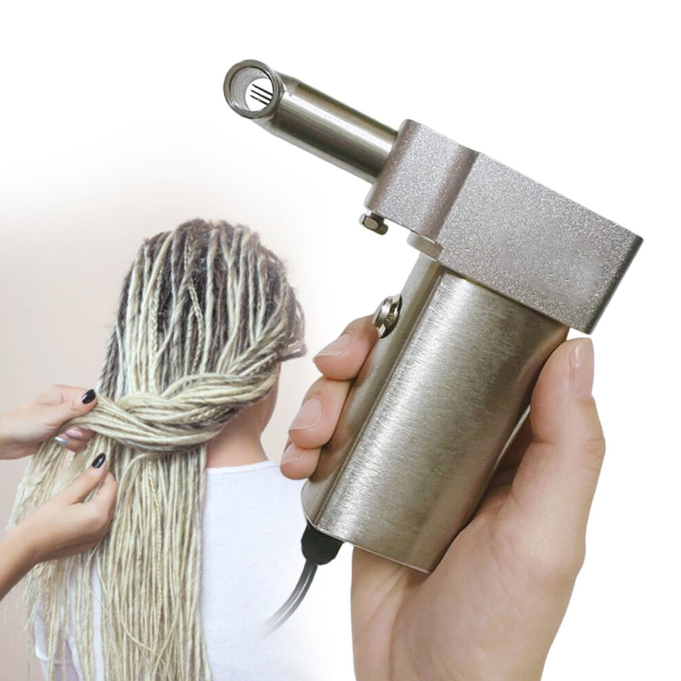 Electric Dreadlocks Machine with Fast Automatic Braiding and Multiple Braid Sizes