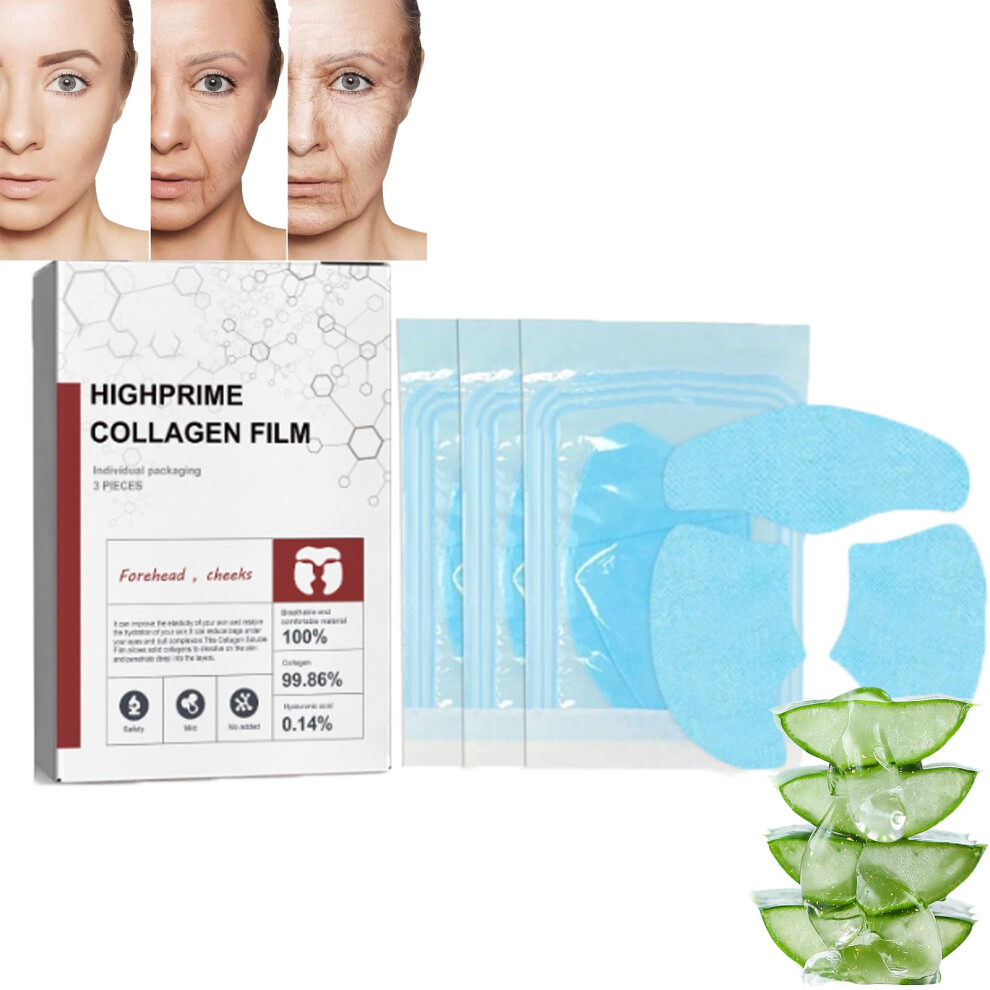 Collagen Face Mask with Pure Soluble Collagen Film for Deep Hydration and Reduce Fine Lines