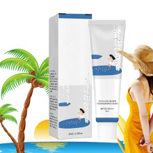 Moisturizing Face Sunscreen SPF50+ Korean Sun Protection for Sensitive Skin Hydrating Lightweight