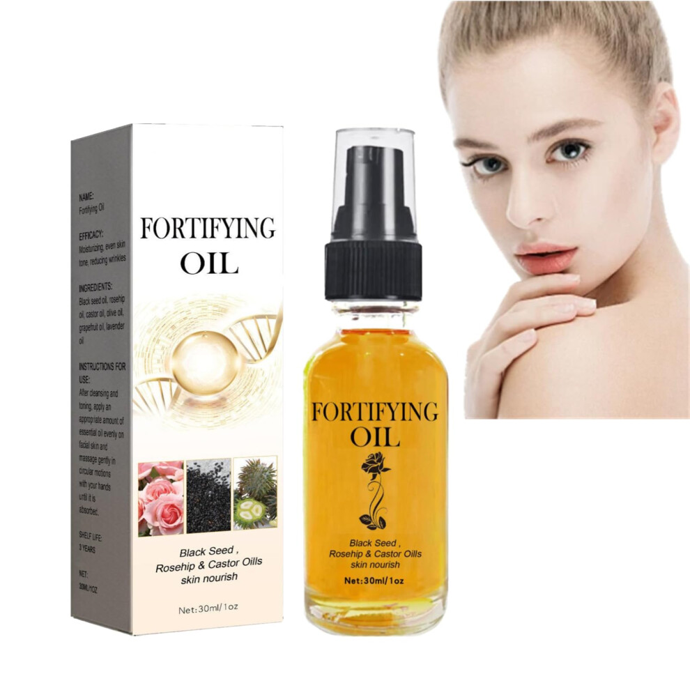 Facial Oil Serum with Castor and Rosehip â AntiAging Hydrating Face Oil for Deep Moisture 1PCS