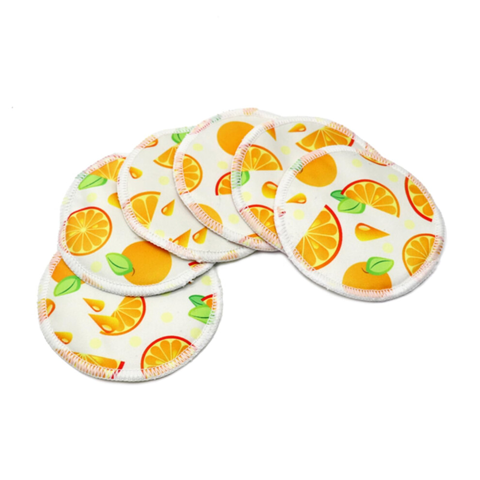Washable Nursing Pads 6pcs Set Super Absorbent Reusable Breastfeeding Pads Comfortable Fit