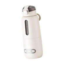 Portable Baby Bottle Warmer USB Fast Charging 300ml Heat‑Resistant Glass for Travel