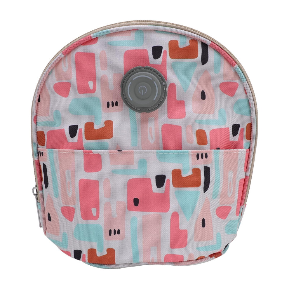 Portable Insulated Bottle Bag With Usb Powered Heating, Leakproof Breastmilk Cooler For Travel (Pink) Pink