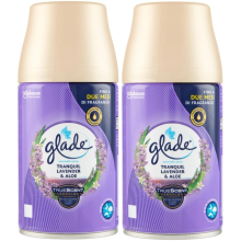 2 x Glade Automatic Spray Refill 269ml - Tranquil Lavender & Aloe