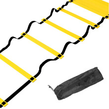 12m Agility Ladder for Speed and Agility Training with Durable Nylon Straps and Carry Bag
