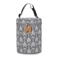 Insulated Bottle Bag for Breastmilk Storage, Leakproof Cooler Tote with Layered Design for Travel and Daycare