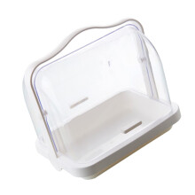 Baby Bottle Storage Box Organizer with Transparent DustProof Lid, MultiItem Container for Home and Travel