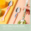 Soft Silicone Dual‑Head Baby Feeding and Fruit Scraper Spoon with Storage Box – Light Green 4