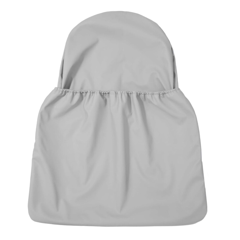 Highchair Storage Bag with Easy Hanging Design, Soft Leather Baby Dining Chair Organizer for Clutter Mealtime