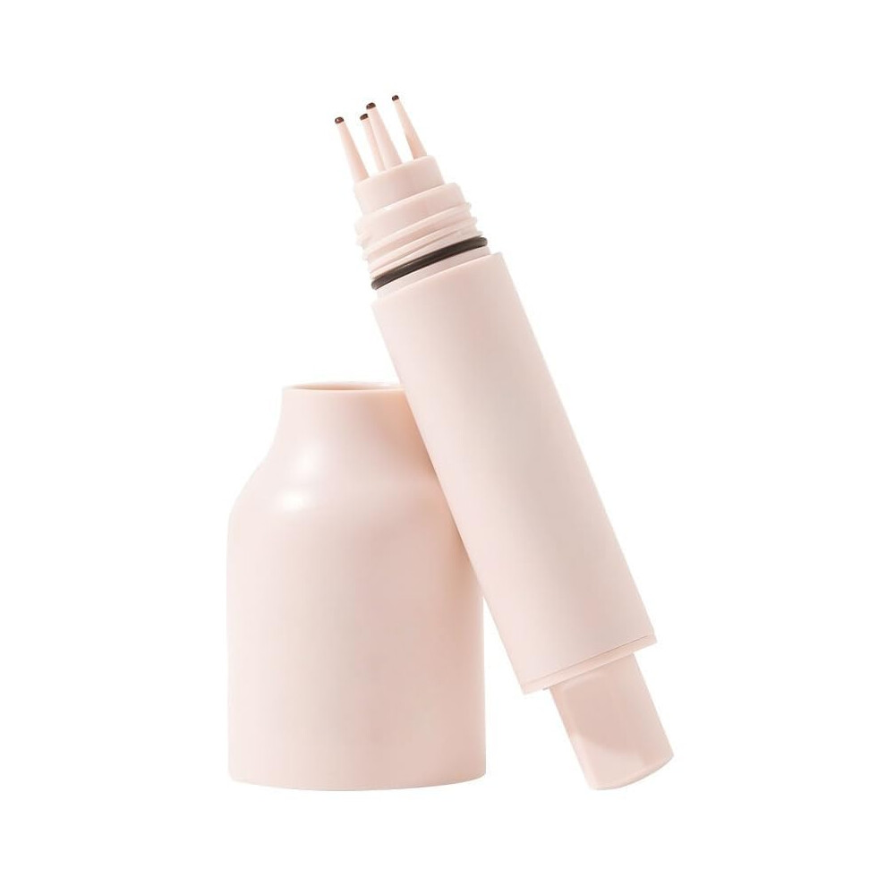 Light Freckle Pen With Fourpronged Applicator, Shade Fake Freckle Makeup, Rotate To Unlock