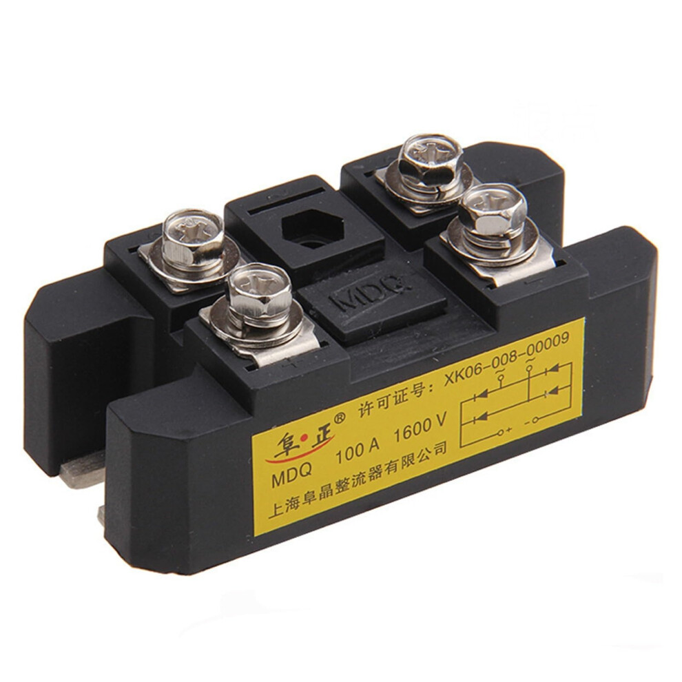 Mdq60a Single Phase Rectifier Bridge 1600V Current Capacity Reliable Power Conversion 9044945448702