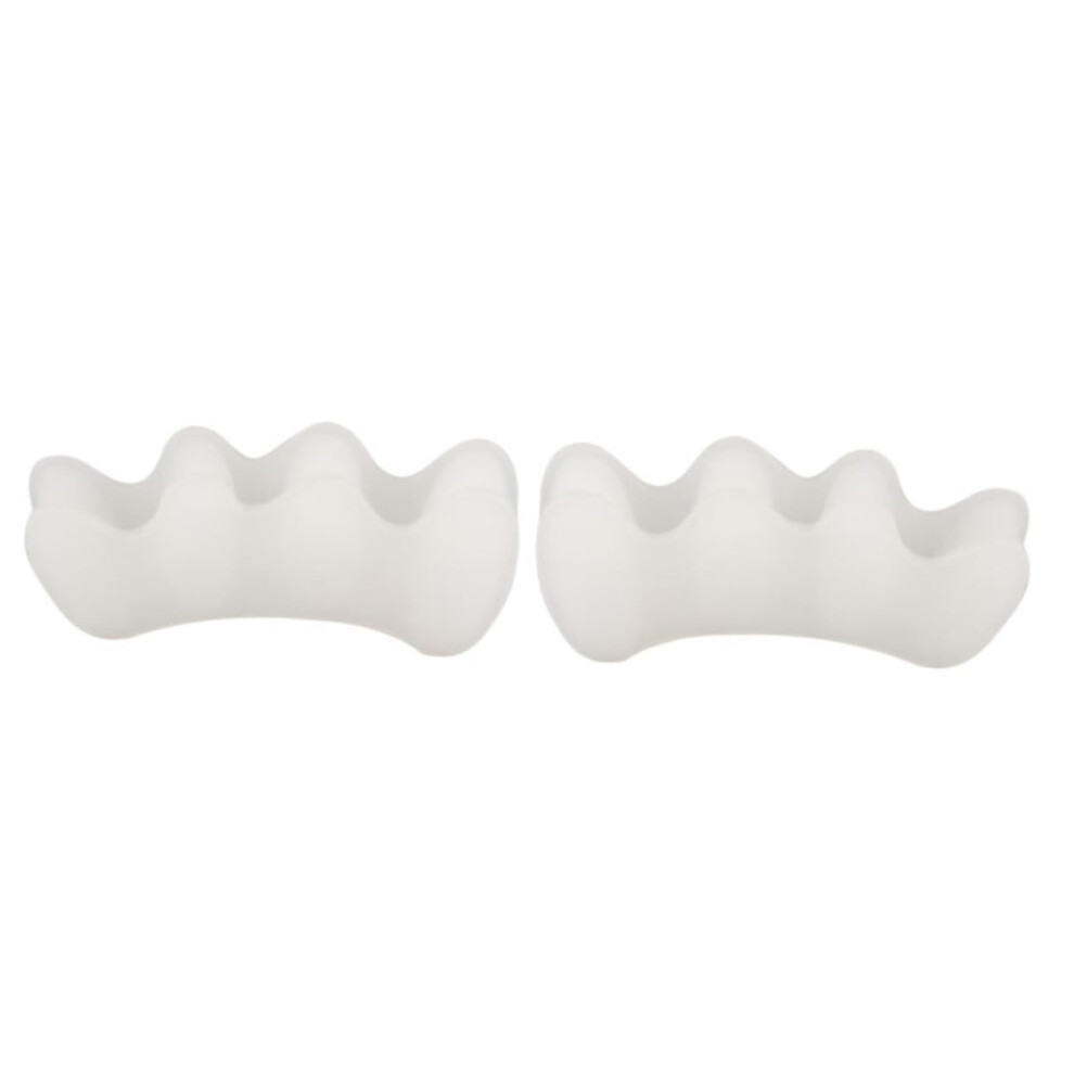 Bunion Corrector Toe Separator with SEBS Pads for Hallux Valgus Alignment Support, 1 Pair