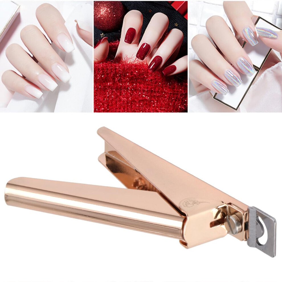 Manicure Set with Sharp Nail Clippers and File, Compact Travel Nail Care Kit for Men and Women