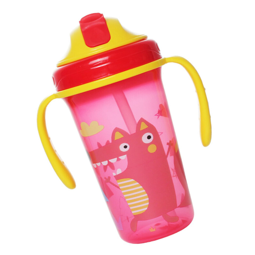 Leakproof Kids Cup with Soft Spout and Ergonomic Nonslip Handle, Toddler Sippy Cup Easy to Clean