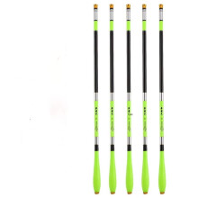 Fishing Pole Carbon Fiber Telescopic Rod Adjustable 2.7m6.3m Lightweight Green Hand Fishing Rod Model 7.2