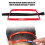 Beard Shaping Tool with Precise Neckline Shaving Template for Men, Flexible Curved Trim Guide 3