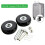 Easily Replaceable Travel Bag Wheels, Includes Essential Accessories, 50x18mm, Universal Luggage Wheel Replacement 4