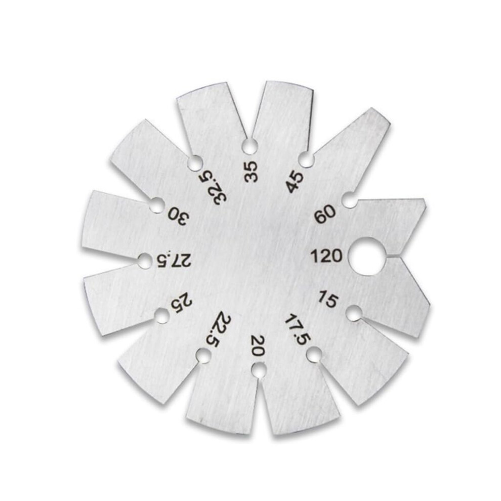 Angles Measurement Instrument Angles Gauge Metalworking Screw Thread Gauge Portable Cutting Angles Gage Style F 9174973557173