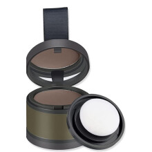 Dark Brown Root Touch Up Powder for Thinning Hair, Waterproof Hairline Filler with Natural Color Blending
