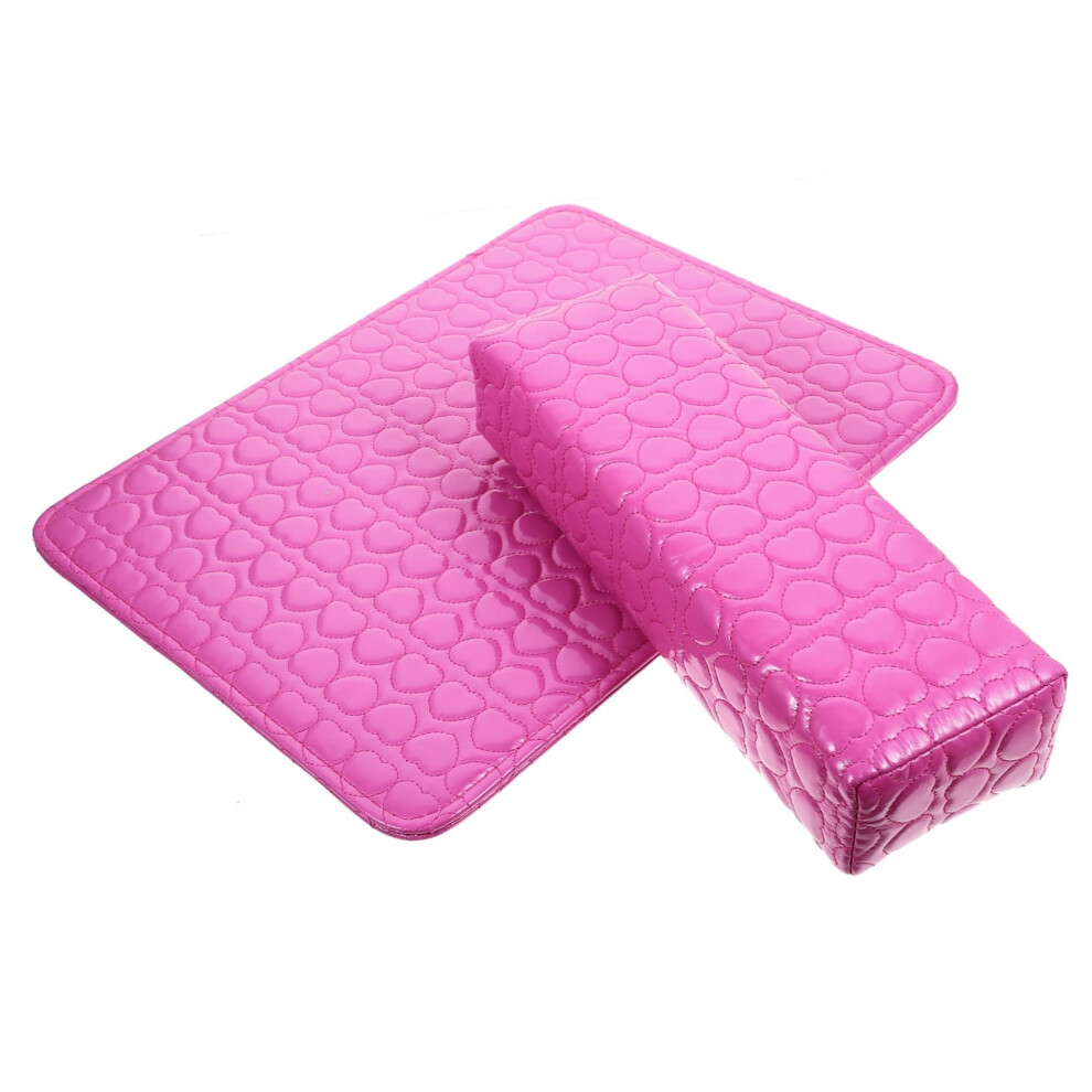 Manicure Hand Rest Cushion for Nail Art Salon and Home â Comfortable Wrist Support Pillow Set
