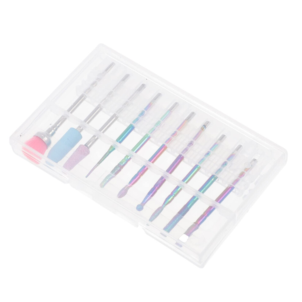 Tungsten Nail Drill Bits Set for Manicure Pedicure, Versatile Shaping and Precise Cuticle Care