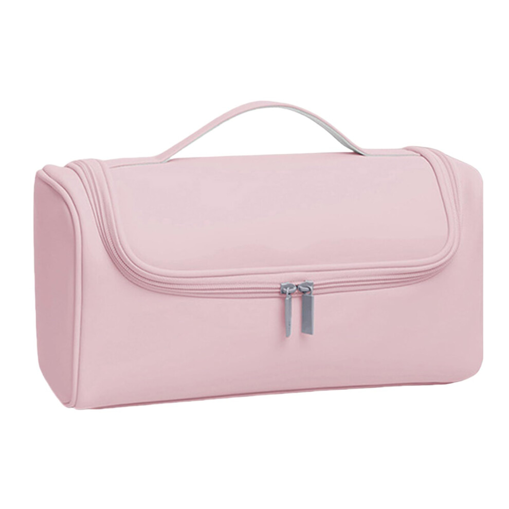 Hair Dryer Storage Bag PU Travel Case Organizer with Compartments for Styling Tools