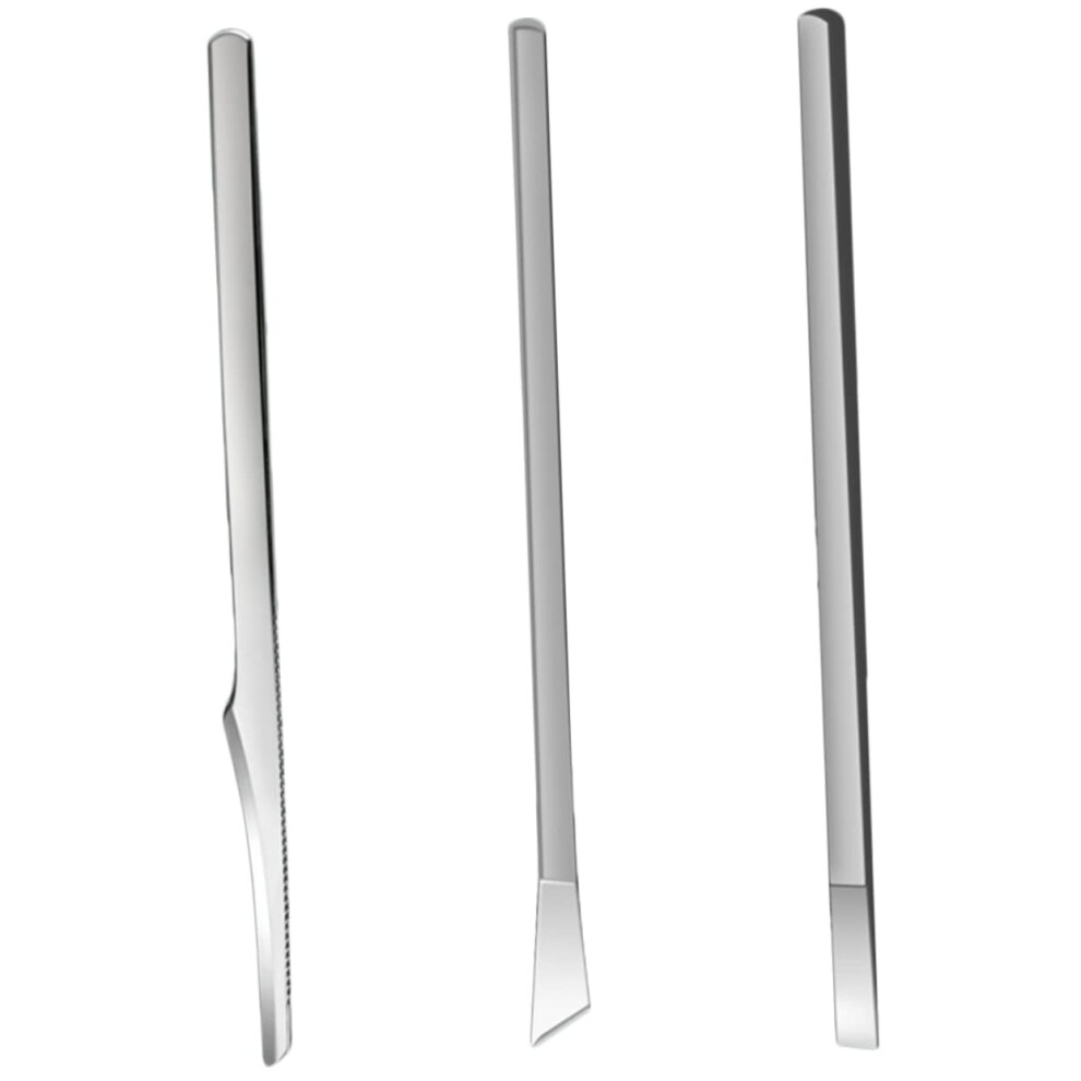 Foot Care Tools Pedicure Kit 3pcs Professional Dead Skin Remover Set with Scraper Trimmer File