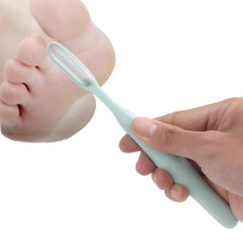 Precision Callus Remover & Bunion Scrubber Mini Foot File Exfoliator With Compact Design For Toe Gaps Hard Skin Corns