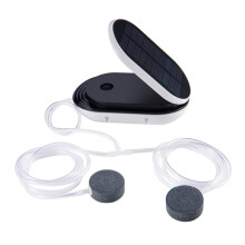 Solar Pond Aerator with Solar Powered Operation, Low Noise Oxygen Pump for Fish Ponds and Aquariums