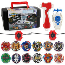 Beyblade Set 12pcs Portable Gyro B122 B125 B127 With Foam Kids Storage Toys Case