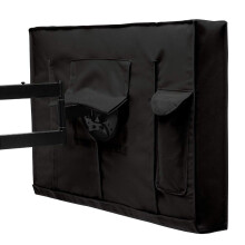 Outdoor TV Cover 19x24x4in Weatherproof Waterproof Full Enclosure with Bottom for All Weather