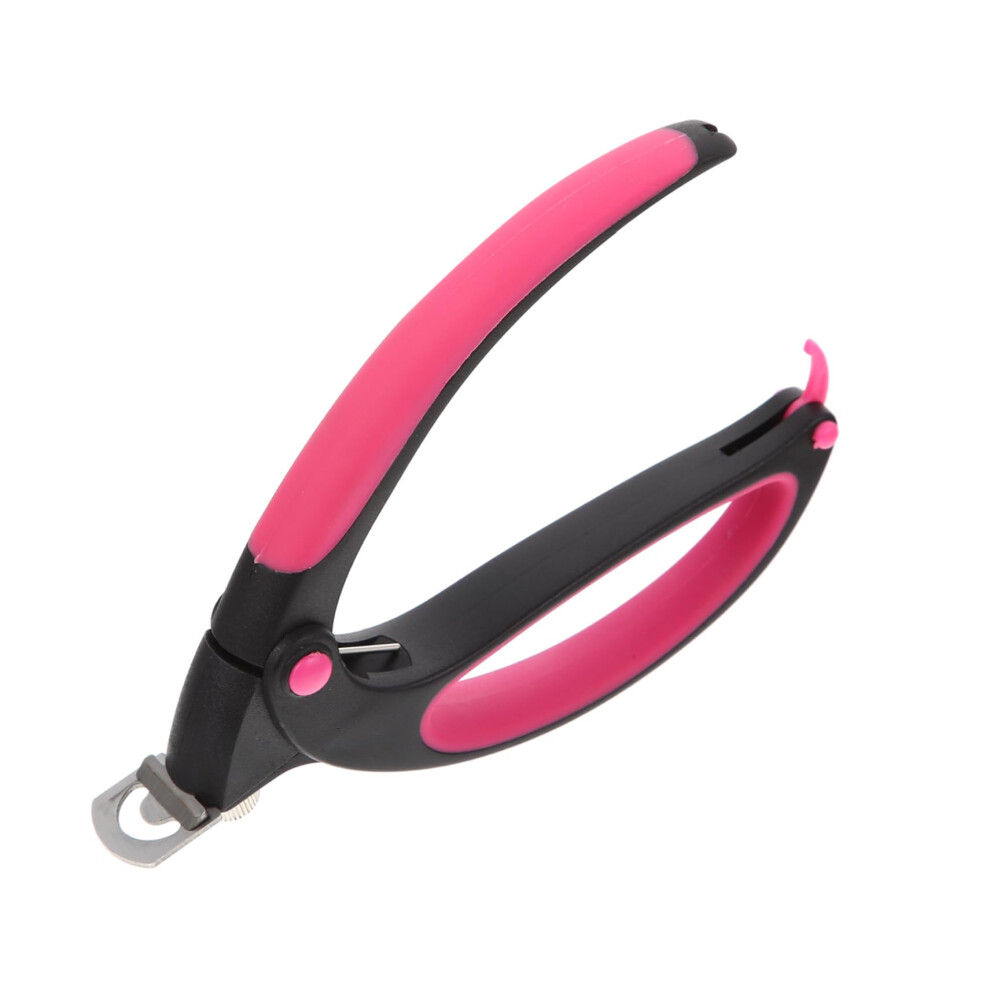 Stainless Steel Nail Clipper with Precise Curved Blade, UShaped Manicure Tool for Home and Salon