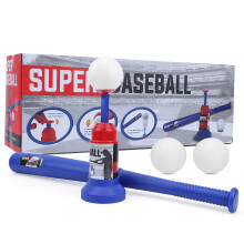 Batting-t-skjorte for barn med hengende t-skjortedesign og tradisjonell t-skjortetransformasjon, inkludert automatisk ballkaster for å fremme