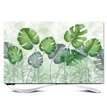TV Dust Cover 75Inch Polyester Microfiber Cloth For FlatScreen Televisions Protection