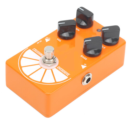Πεντάλ κιθάρας Distortion, Εφέ αναλογικής Turbo Distortion με 3 λειτουργίες και True Bypass, 2