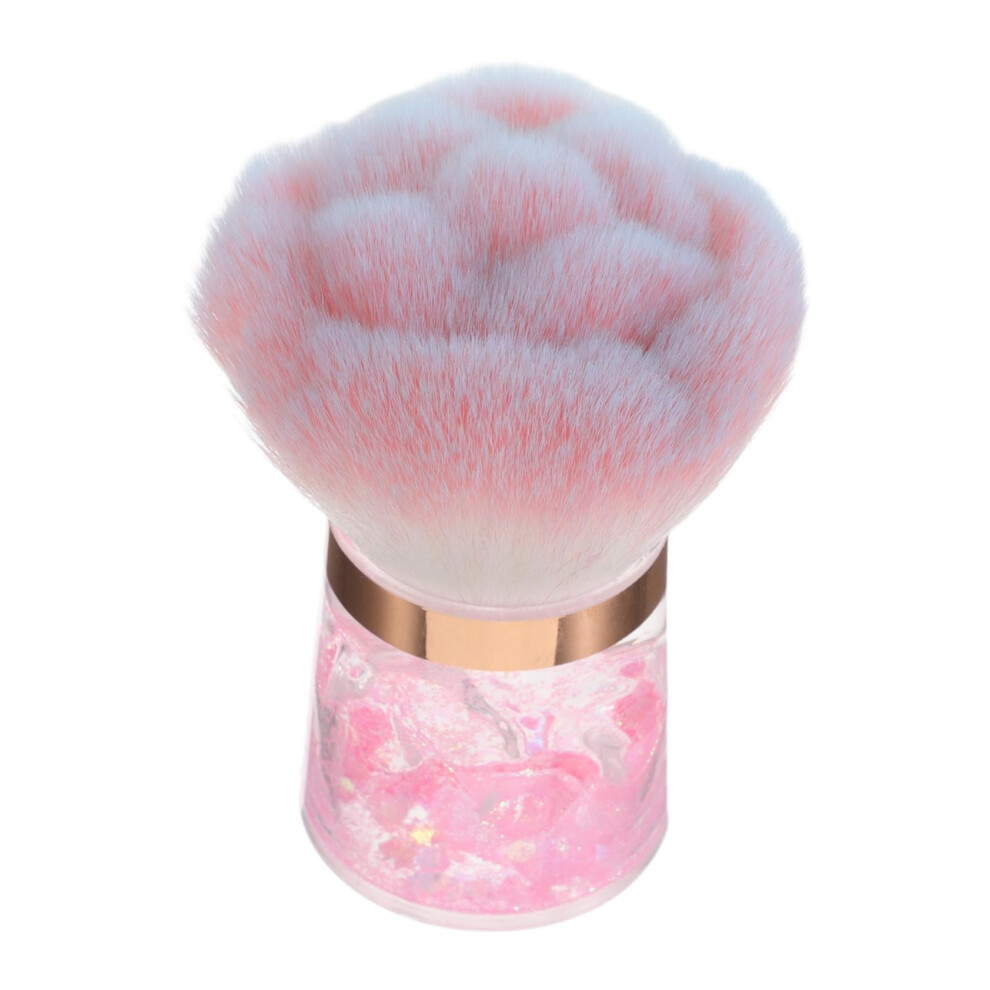 Nail Dust Brush with Soft Bristles for Acrylic Nails, Gentle Manicure Powder Cleaning Tool