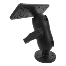 360 Rotating Fishfinder Mount for Kayak and Boat, Adjustable Holder Compatible with Garmin