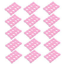 Toe Separators 30pcs Soft Foam Finger and Toe Spacers for Pedicure and Smudge Nail Drying