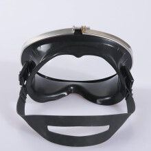 Diving Mask with AntiFog Tempered Glass, Panoramic View Snorkeling Goggles, Adjustable Leakproof Fit