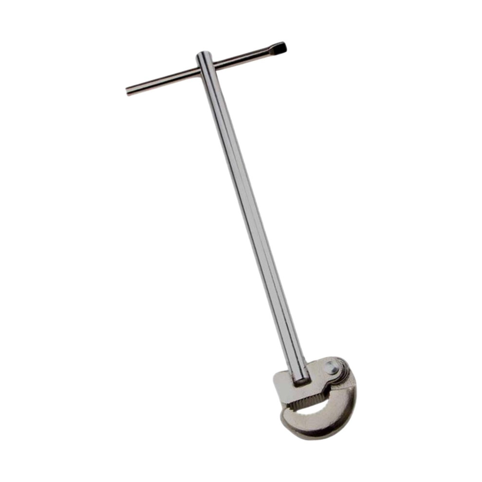 Basin Wrench Adjustable, 12Inch Steel Wrench For Undersink Plumbing, Portable Bathroom Sink Spanner 9365369471450