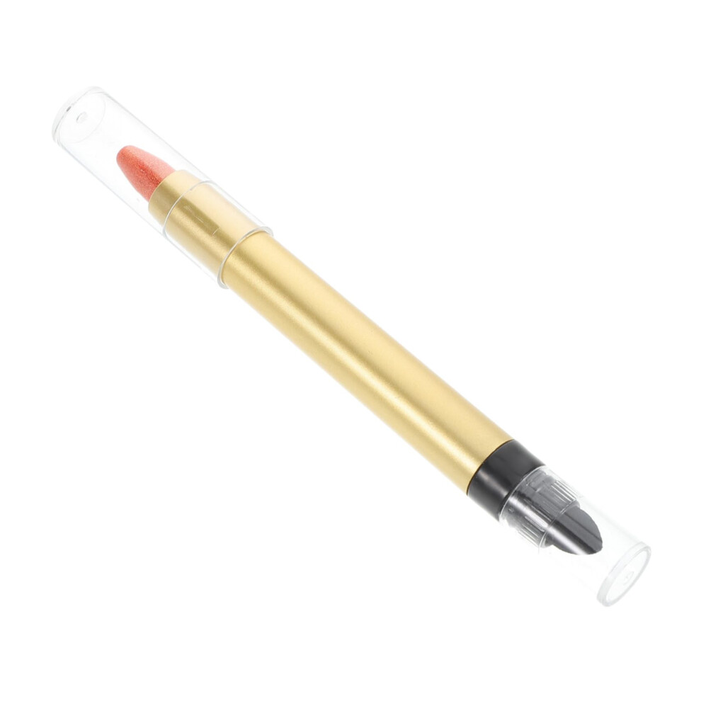 Cream,Gold Dual Ended Eyeshadow Highlighter Stick Rose Gold Cream Shimmer Long Lasting Eye Makeup