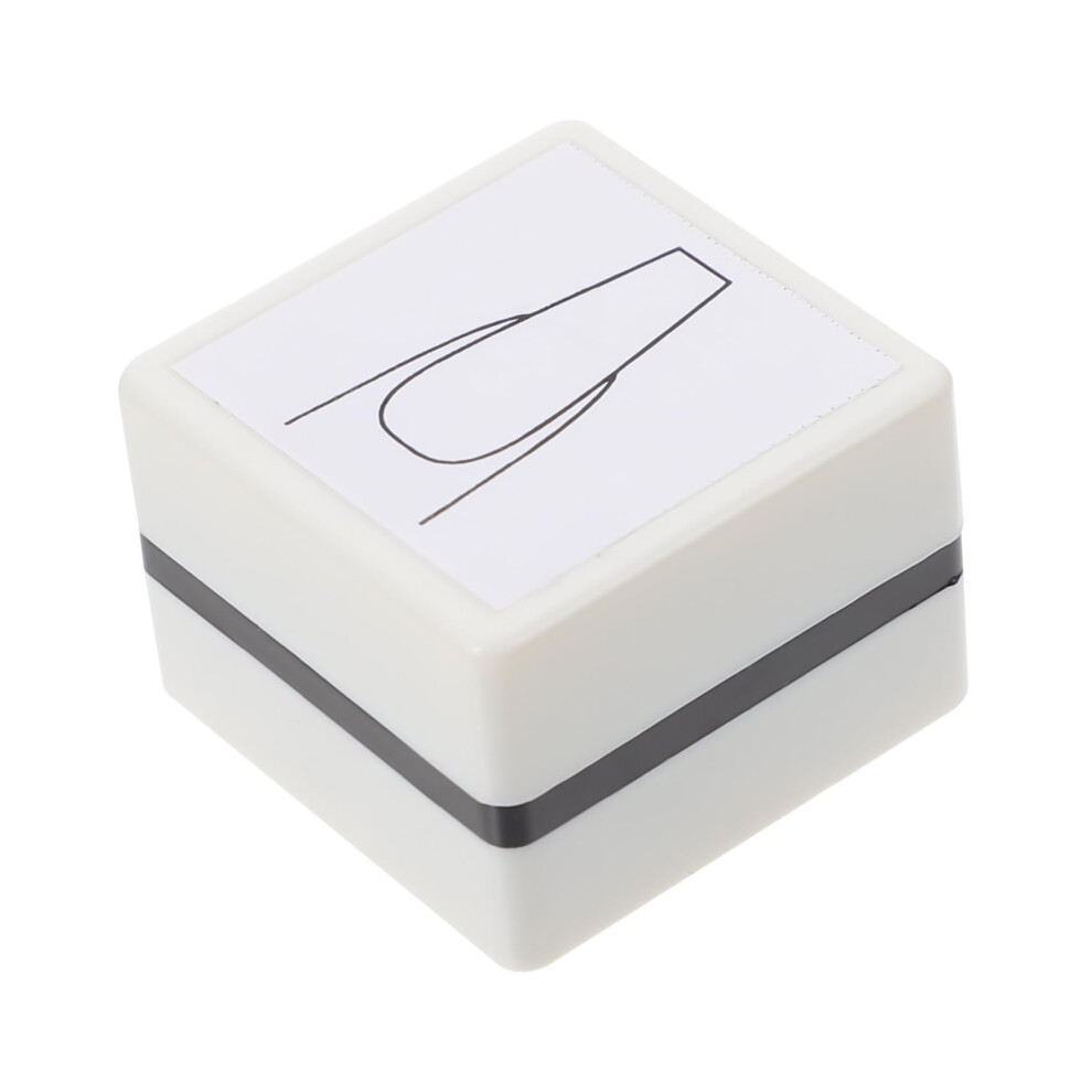 Nail Art Stamper for Precise Coloring and Manicure Practice Tool for Salon or Beginner Training