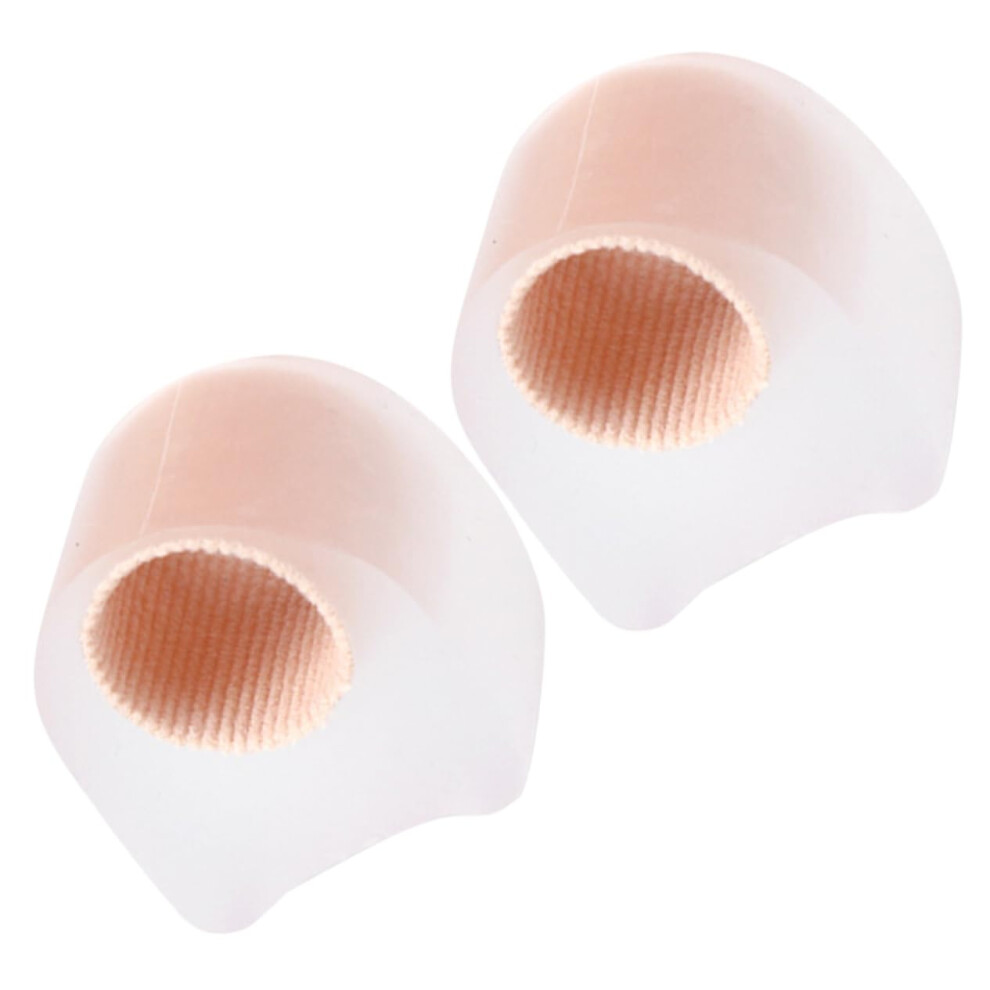 Toe Separators for Overlapping Toes and Bunion Corrector, 2Pcs Transparent Gel for Pain Relief